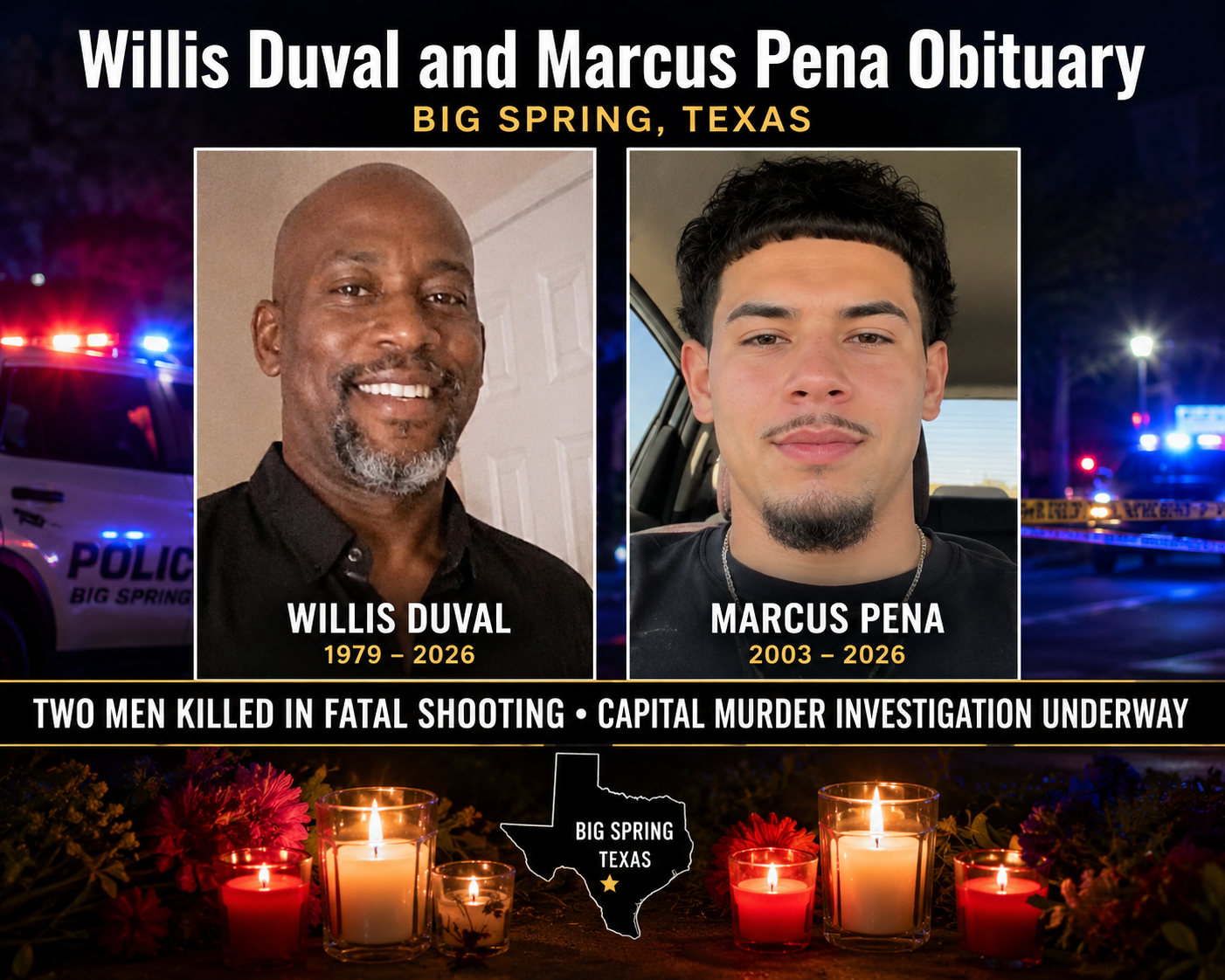 Killed in Big Spring Shooting Incident