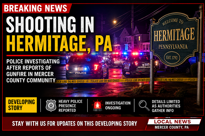 Hermitage PA Shooting Today