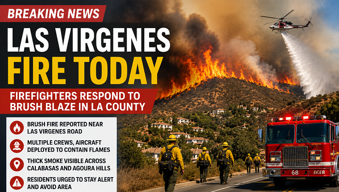 Las Virgenes Fire Today