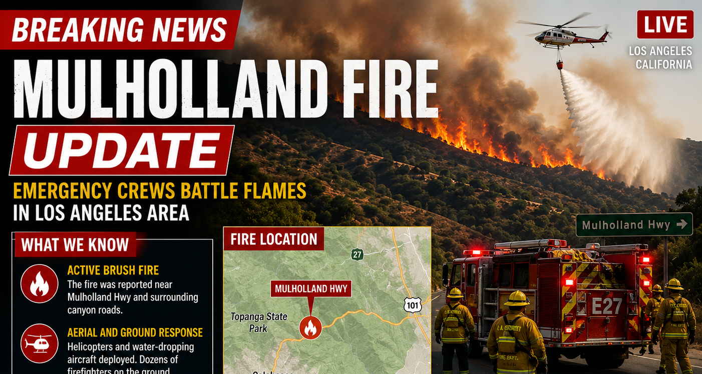 Mulholland Fire Update