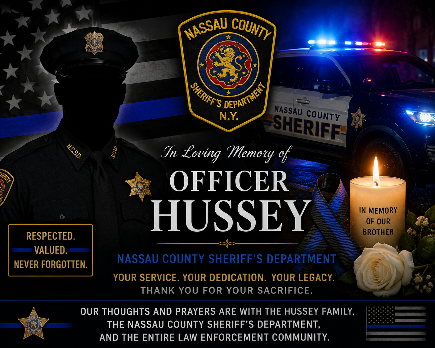 Nassau County Sheriff’s Department Mourns Beloved Officer